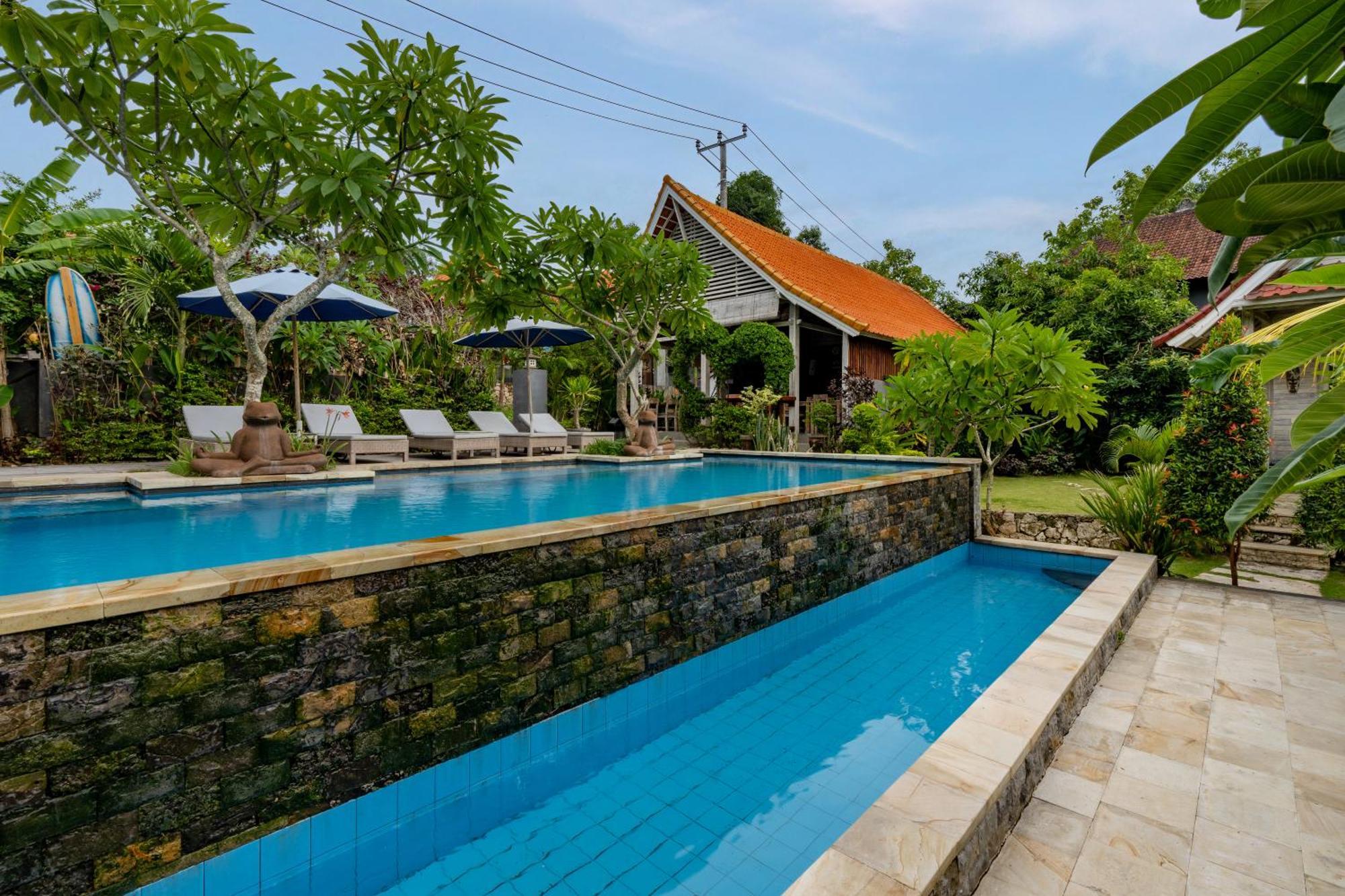 Le Biu garden View Hotel Lembongan Buitenkant foto
