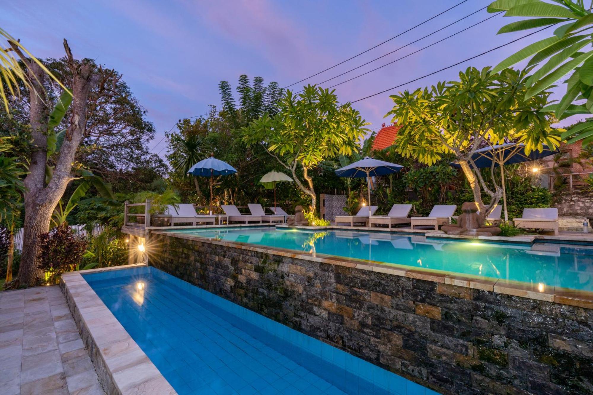 Le Biu garden View Hotel Lembongan Buitenkant foto