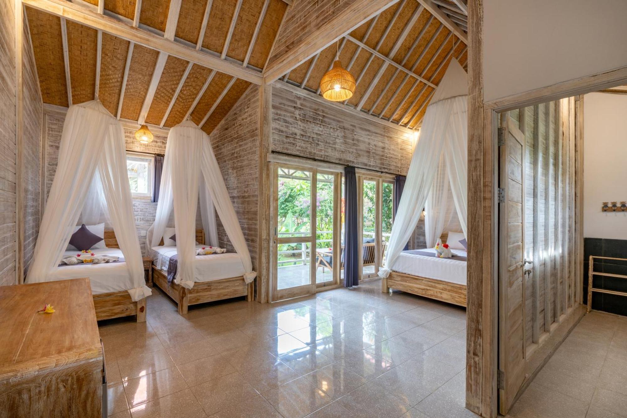 Le Biu garden View Hotel Lembongan Buitenkant foto